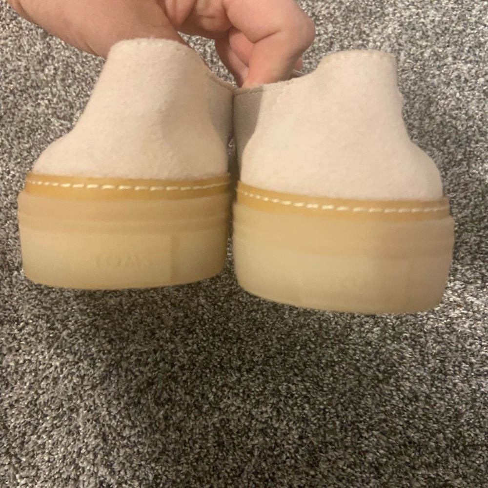 Toms slip on blush color size 9 sunset suede - Picture 4 of 10